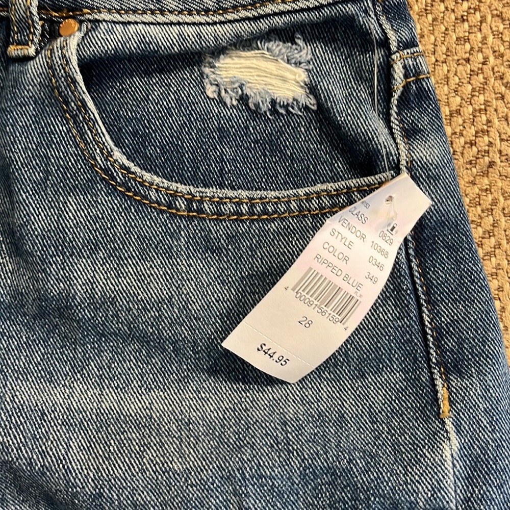 PAC Sun - Mom Short - Size 28 - Denim - Picture 2 of 5